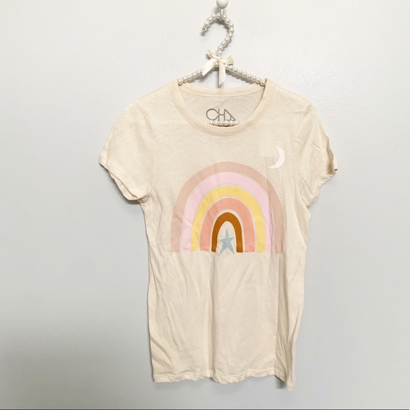 Chaser Pastel Rainbow Moonshine Tee NWT - Picture 2 of 10